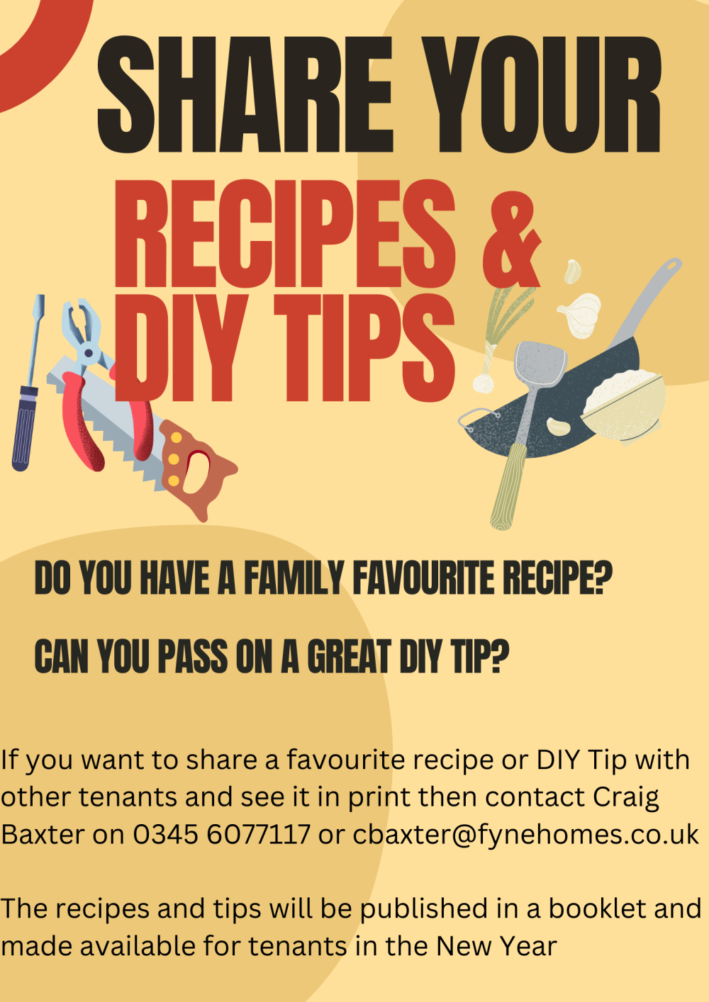 Recipe Tips Poster
