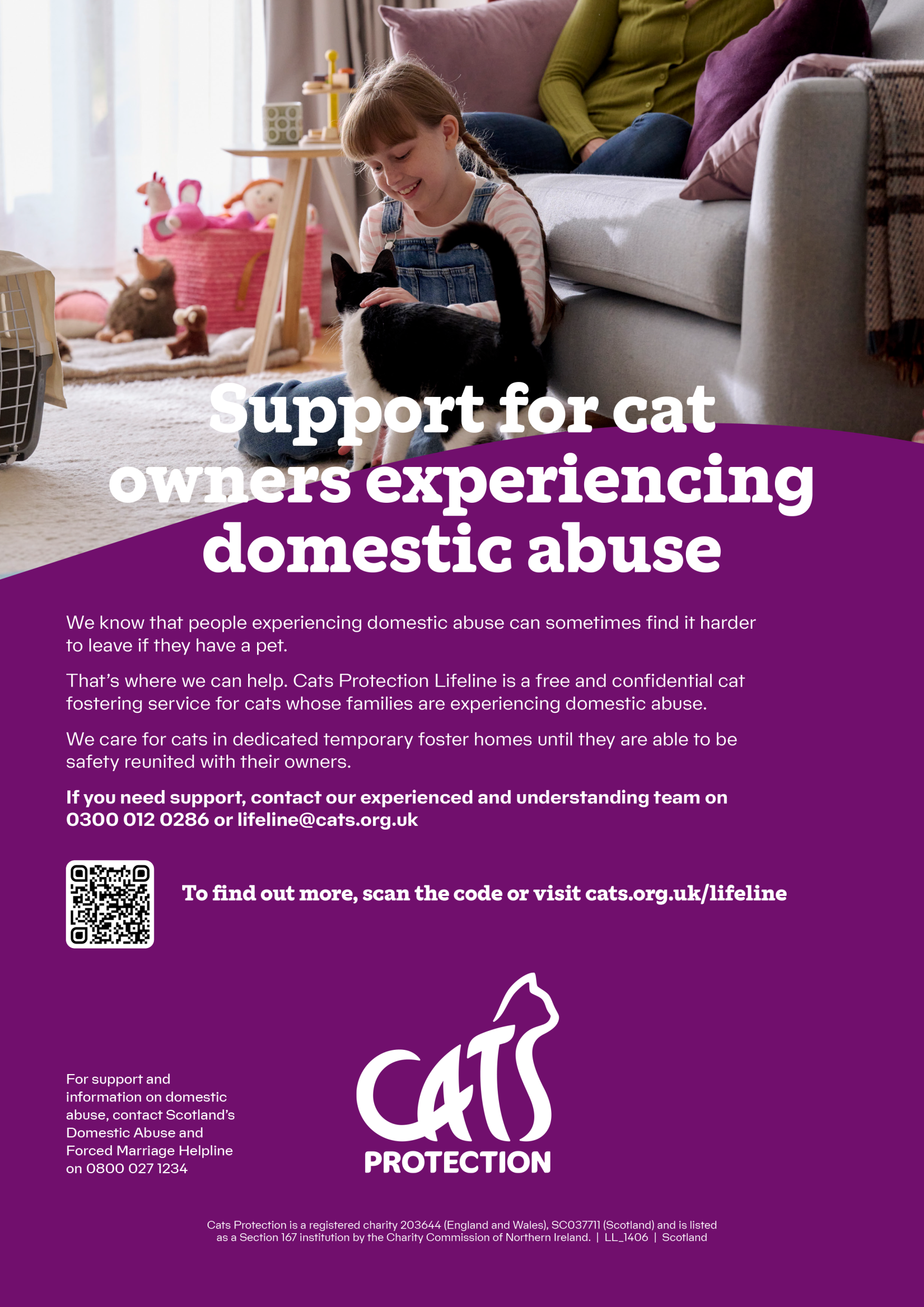 Lifeline Service Poster - Scotland